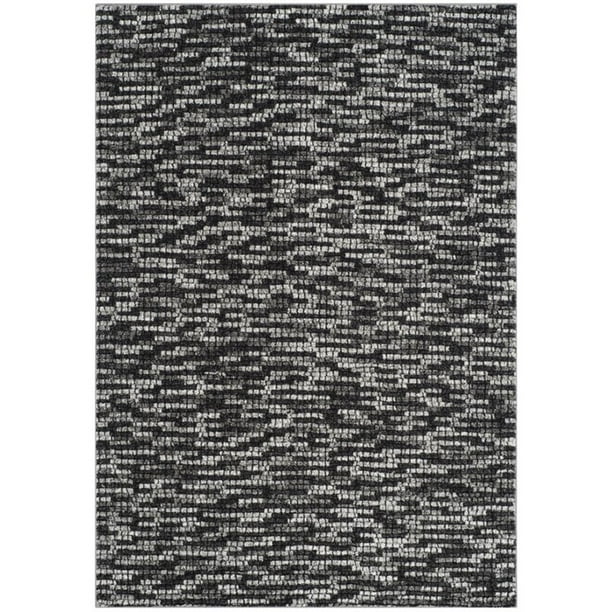 6'7 x 9' SAFAVIEH Porcello Collection PRL6941D Modern Non-Shedding Living Room Bedroom Dining Home Office Area Rug Charcoal Light Grey 6'7 x 9' SAFAVIEH Porcello Collection PRL6941D Modern Non-Shedding Living Room Bedroom Dining Home Office Area Rug Charcoal Light Grey